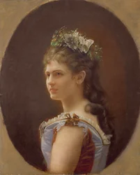Katharina Schratt, Geliebte von Kaiser Franz Joseph von Österreich, 1880